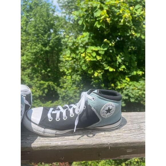 Converse Unisex  Chuck Taylor All Star Mens Sz 10 High Street Mid Black Gray A03 - Picture 5 of 8